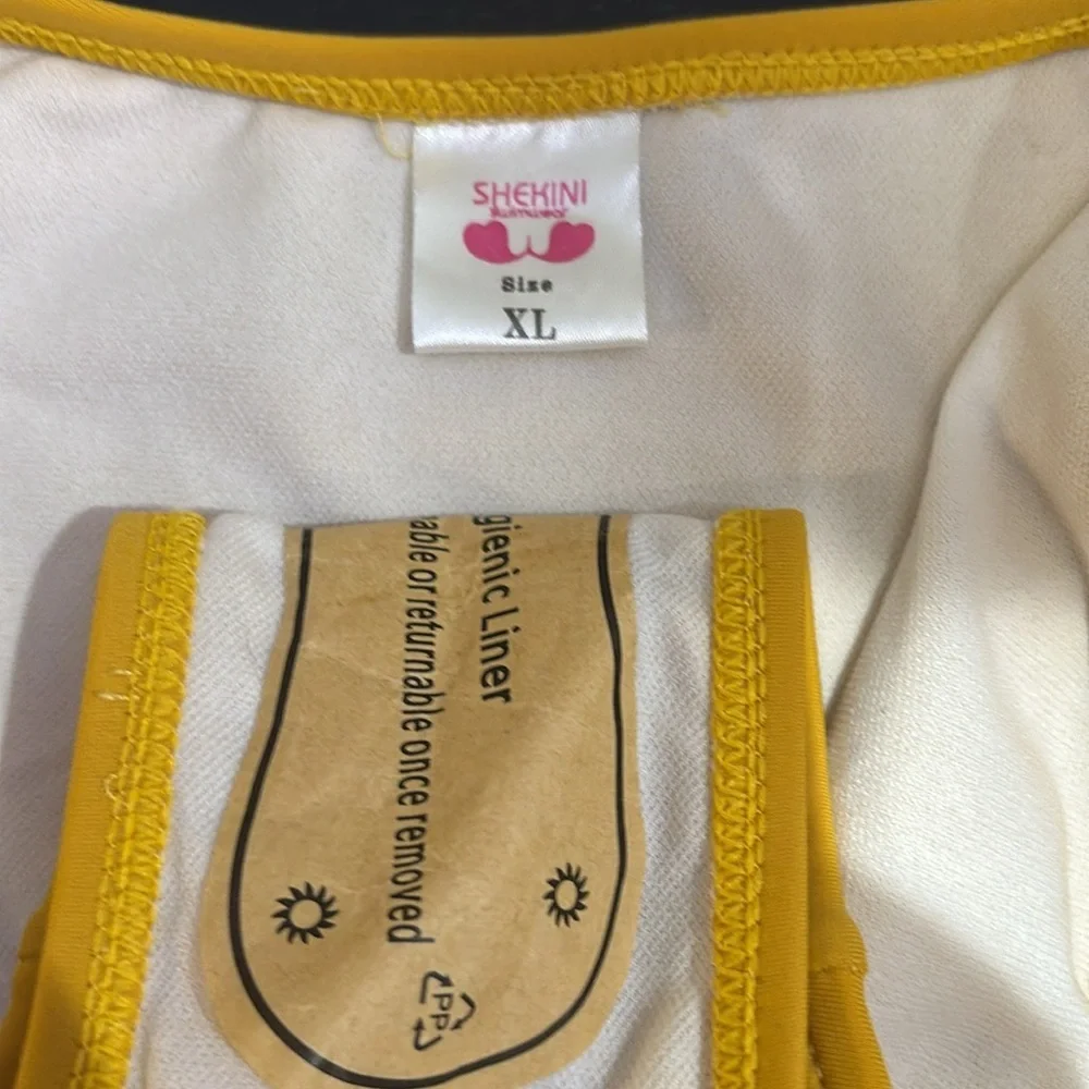 SHEKINI Yellow Bikini Set - Picture 5 of 6